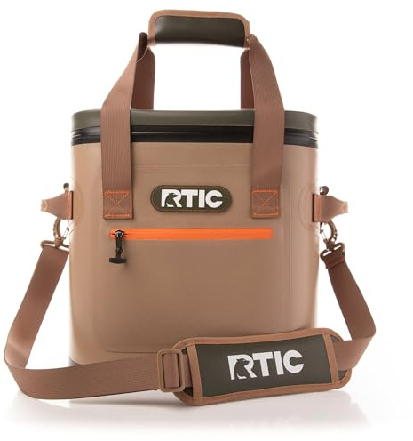 RTIC 20 Can Ultra-Tough Soft Cooler Waterproof, Tan