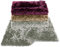 npluseins Shaggy Shine Supersoft - Chenille Badteppich - erhältlich in 3 Farben und in 2 Größen, ca. 50 x 70 cm, Silber