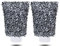 MOKANI Microfiber Car Wash Mitt Cleaning Gloves Equipment Sponges, 2 Sets Professional Scratch Free Polishing Cleaning Mitts,Grey