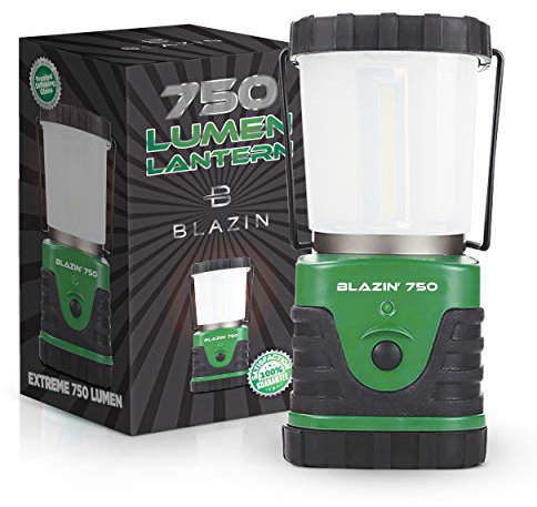Brightest LED Camping & Hurricane Lantern - Battery Operated - 750 Lumen