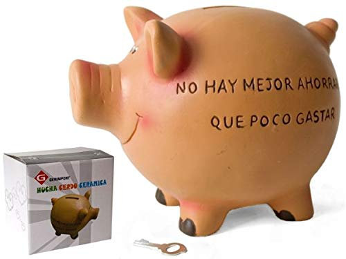 Gerimport Hucha Cerdo Ceramica 22x18x16cm