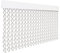HOME MERCURY – Cortina Espiral para Puerta Exterior o Interior, Material PVC – Libre de Insectos (200x90CM, Blanco+Filo Gris R3)