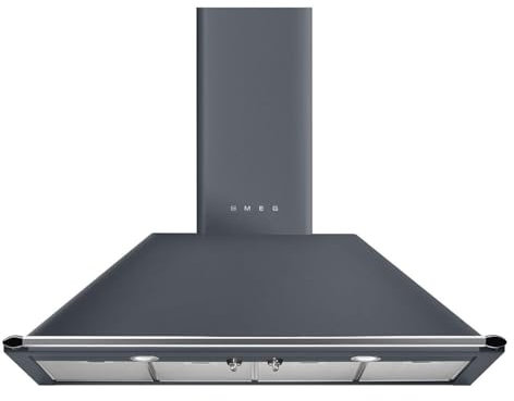 Smeg KT110GRE Cooker Hood - Grey - A Rated