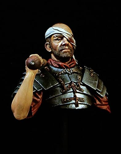 PANGCHENG 1/20 Roman Legionary Soldier Ancient Bust Resin Figure Miniature Garage Kit Unpainted Unassambled