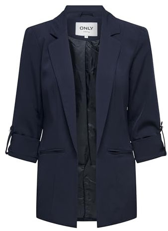 ONLY Onlkayle-orleen 3/4 Blazer TLR Noos, Cielo Notturno, 40 Donna