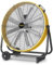 VENTISOL 24 Inch Industrial Floor Fan, 3-Speed High Velocity Shop Fan with 8 Blades, Heavy Duty Drum Fan, 9500 CFM Outdoor Metal Fans for Garage, Warehouse, Patios