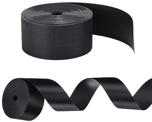 ZJT Spielzeug-Blocker für Unter Couch und Unter Bett, Unterbett-Blocker für Haustiere, Schwarzes Kantenband Aus Nylon, Nylon Lamellenleiste für Sofa Boden (Baffle Strip 11 * 600cm, Montagegurt 75cm)