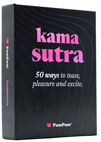 PumPum® Kamasutra – Kartenspiel für Paare mit 50 XL Karten – Deutsch & Englisch