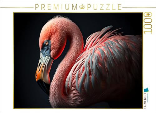 CALVENDO Puzzle EIN Motiv aus dem Kalender Porträts Wilder Tiere | 1000 Teile Lege-Größe 64 x 48 cm Foto-Puzzle für glückliche Stunden