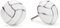 SIXDUTON Ohrringe aus 925 Sterling Silver für Damen Frauen, Fasching Schmuck Sportlich Ohrring Fans Stil für Fußball Zierliche Ohrstecker Geschenk (Volleyball)
