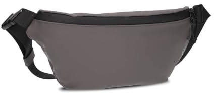 Zwei Unisex Bauchtasche Cargo CAH55 Gürteltasche 2 Liter (34 x 15 cm) wasserfestes, strapazierfähiges Hydroflex, Damen Herren Crossbody Bag mit verstellbarem Gurt mit Klickverschluss (Stone)