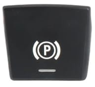 STOIFFFHH Kompatibel mit 5 Series für F10 F11 2010–2018 61316822518 Auto elektronische Handbremse Parkbremse P-Taste Schalterabdeckung Auto H-Taste(Long Needle)