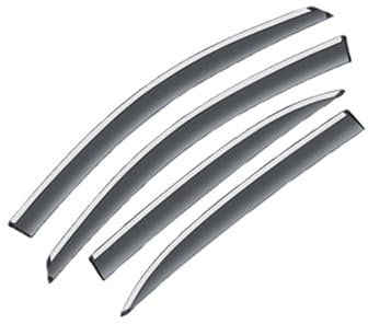 Seitenfenster-Windabweiser Für VW für Passat B7 2012-2015 Windschutzscheibenabweiser Zubehör Autoseitenfenster Visiere Regen Augenbrauenschutz Sonnenblende Visierschutzabdeckung