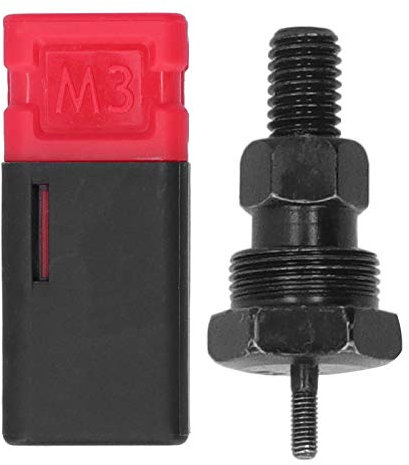 Miskall Nut Rivet Guns Tips, M3 Manual Nut Rivet Guns Head Tips Mandrel and Nose Piece Alloy Steel Parts Accessory