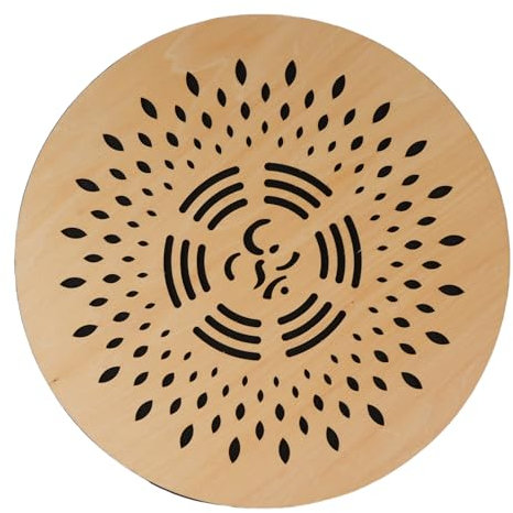 12 -Zoll -Bach -Trommel Ozean Regen Sound Hand Percussion Drum Holzhandtrommel für Konzertparty -Versammlung