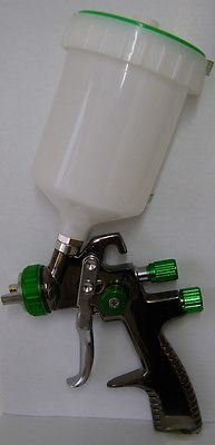 Starchem LVLP Gravity Spray Gun 1.3 - Low air consumption - Only 4.3cfm - Suitable For Use With Waterbased & Solvent Products Strong Robust Construction