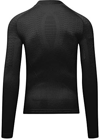 Diadora LS Turtle Neck ACT - Herren SKI- & SPORTUNTERWÄSCHE - Hidden Power Active - Größe L/XL (Schwarz)