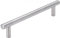 SIRO Möbelgriff Tutzing, Modern, Edelstahl fein geschliffen, 160 mm x 31 mm x 10 mm, LA 128 mm, 2308H-160N1