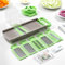 InnovaGoods® Mandoline râpe pliable 6 en 1 Choppie, râpe et coupe tous types d'aliments rapidement et facilement, design compact et léger, idéal pour la cuisine.
