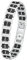 Amor Armband Edelstahl Kautschuk Herren Armschmuck, 22 cm, Silber, Kommt in Schmuck Geschenk Box, 9352524