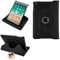 COOVY® 2.0 Etui pour Apple iPad Mini 5 (Model 2019) Coque de Protection Rotation 360° Smart Housse Cover Case Stand Auto Réveil/Sommeil | Noir