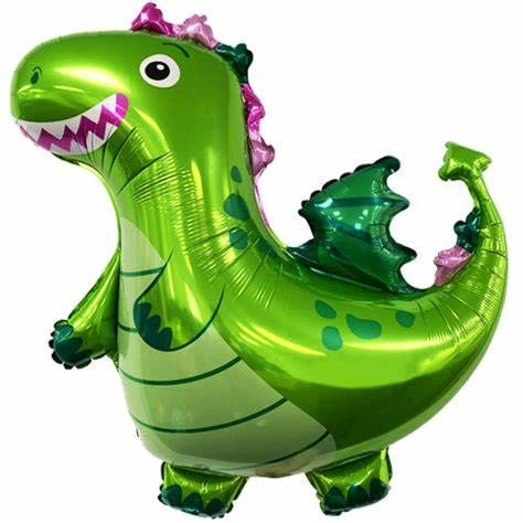 Riesen Super Form Folienballons XL Groß Kindergeburtstag (Grüner Drache 91.4 cm)