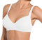 SIELEI 1 Reggiseno Donna 960 Senza Ferretto in Microfibra Stretch Liscia - Coppa C, Bianco 2