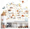 Little Deco Wandsticker Autos Fahrzeuge Wandtattoo Kinderzimmer Junge Transporte Straßen für Babyzimmer Wandaufkleber Wanddeko DL910-3
