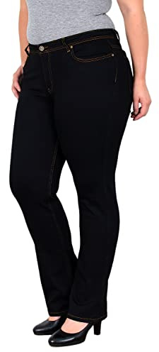 ESRA Stretch Jeans Damen High Waist Damen Jeans Straight