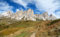 adrium AluVerbund-Bild 150 x 90 cm: Becco di Mezzadi und Rocheta, schöne Alpen -Dolomiten -Berge in Italien(142049406)