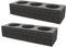 YARNOW 2PCS Foam Cup Glass Holder, Takeout Coffee Cup Drink Carrier Tray for Camping, Caravans, Motorhomes, Boats - Space for 3 Mugs