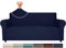 Ystyle Copridivano 3 Posti Con Braccioli, Copri Divano Antigraffio Gatto, Copridivani Elasticizzati, Pesante Inverno Copri Divani, Fodera Divano Antimacchia Lavabile Antiscivolo, Blu