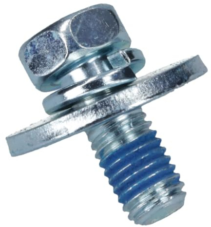 easyPART passend für SAMSUNG DC97-06080F Schraube für Riemenscheibe in | Waschmaschine, Riemenscheibenschraube, Trommelantrieb, Motorriemen, Halterung, Befestigungsschraube, Metall, Waschtrommel