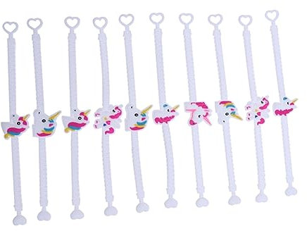 TOYANDONA 10St Armbänder Einhorn-Armband Einhorn-Charm-Armband Karikatur Charme Kind