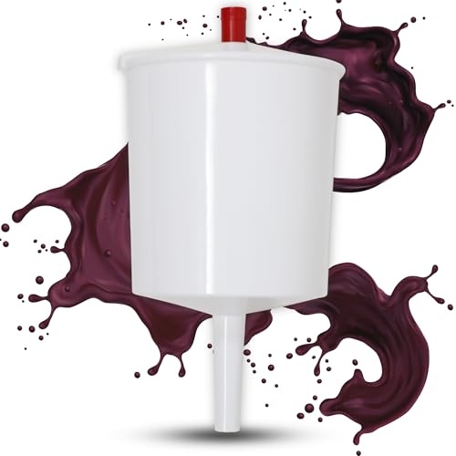 Steadfast Selections Communion Cup Filler/Dispenser, Purple, 16oz, 25 Cups, Stainless Steel Stem, Press-to-Release Mechanism, Precise Dispensing, Easy to Clean, BPA Free