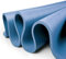 Yogamatte Pilatesmatte Gymnastikmatte Fitnessmatte mit Tragegurt, phthalatfrei, SGS-zertifiziert, NBR - 205x130x1,5 cm, Dicke - verschiedene Größen (Blau, 205 x 130 x 1,5 cm)