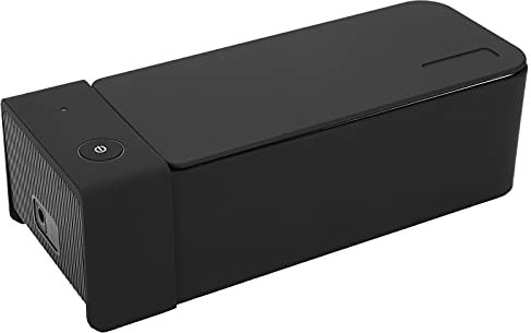 Lavadora de Joyas de 600 ml MK186 Limpiador ultrasónico Máquina de Limpieza portátil para anteojos y Relojes (Enchufe del Reino Unido)