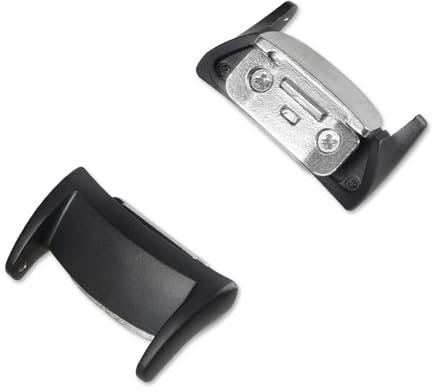2 Stück Edelstahl Metall Adapter Kompatibel mit Samsung Gear Fit 2/Gear Fit 2 Pro Armband, Verschleißfest Langlebig Uhren Adapter für Samsung Gear Fit 2/Fit 2 Pro Uhrenarmband mit 18mm Bandbreite (2)