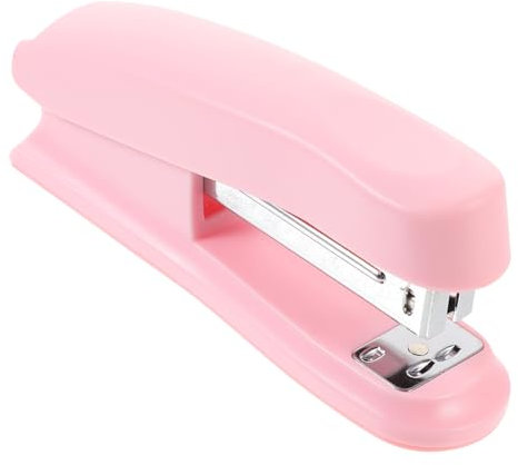 OHPHCALL agrafeuse goupille the office merchandise bureautique accessoires relieur de document gadgets de bureau Fournitures de bureau de bureau produits de bureau plastique rose