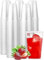 1000 Bicchieri Semirigidi in plastica Trasparente 400 cc, ideale per Acqua, Birra, Bevande, Cocktail, MilkShake, Frullati, plastica trasparente di altissima qualità.