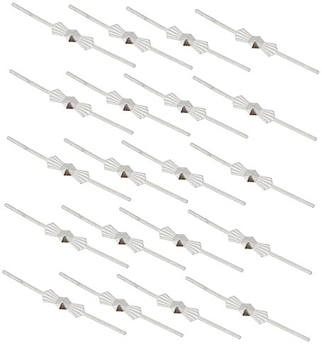 BESTOYARD 200stücke Metall Kronleuchter Connectoren Fasten Bowtie Mit Kristallperlen Für Dekoration Und Beleuchtung Aus Robustem Metall Für Innenräume