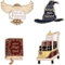 ROKZELT Lot De 4 Broches Amusantes pour Les fans de Harry, Pin's, Pin's rétro de Harry, Belle broche de Harry pour les enfants, Cadeau pour les fans de Harry, Cadeaux pour la rentrée des classes