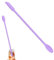 Mini spatola in silicone, set di spatole in silicone, cucchiaio per ceralacca per ceralacca, spatola, raschietto riutilizzabile per cucina, cucina, bellezza, trucco, cosmetici, lozioni, tavolozza