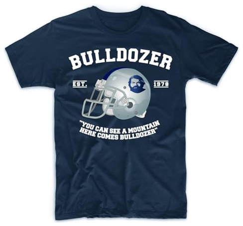 Bud Spencer offizielles Bulldozer Mücke T-Shirt (Navy)