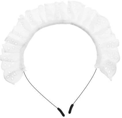 HORIALENCE Serre-tête Dentelle Style Lolita Accessoire Pour Cheveux Inspiré Des Femmes De Chambre Pour Cosplay Fêtes