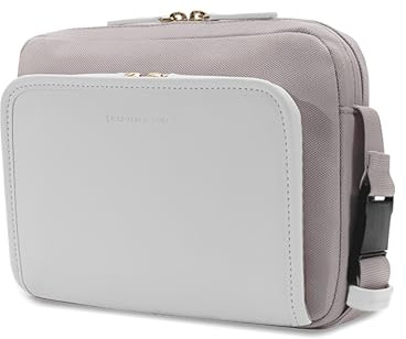 Kapten & Son Lulea Crossbody Bag Muted Clay | Bauchtasche Damen & Herren 1,35 L | Handtasche Rosa | Umhängetasche klein | ideal für Reisen, Alltag, City