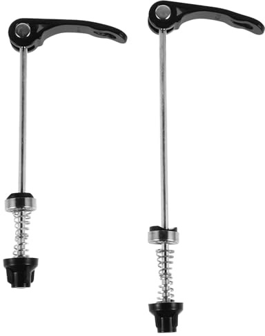 TOYANDONA 2 Stück Schnellspanner Fahrradnaben Mountainbike Verlängerte Metallachse Sicherer Sitz Vorder und Hinterrad Radwechsel Zubehör