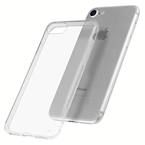 mumbi Hülle kompatibel mit iPhone SE 2022 / SE 2020 / 7 / 8 Handy Case Handyhülle UV beständig Slim dünn, transparent