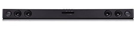 LG SJ3 Soundbar TV Bluetooth 300W 2.1 Canali con Subwoofer Wireless, Dolby Digital, Auto Sound Engine, Adaptive Sound Control, Ingresso Ottico, USB, Portable In, Nero