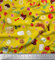 Soimoi Gelb Baumwolle Batist Stoff Obst, Brot und Krapfen Lebensmittel gedruckt Craft Fabric 1 Meter 42 Zoll breit